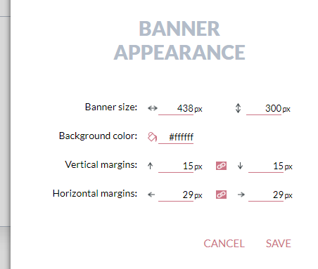 banner-appearance-settings